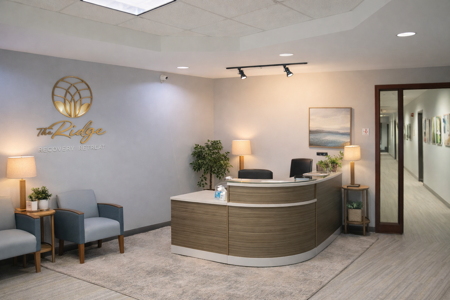 Columbus Ohio reception area